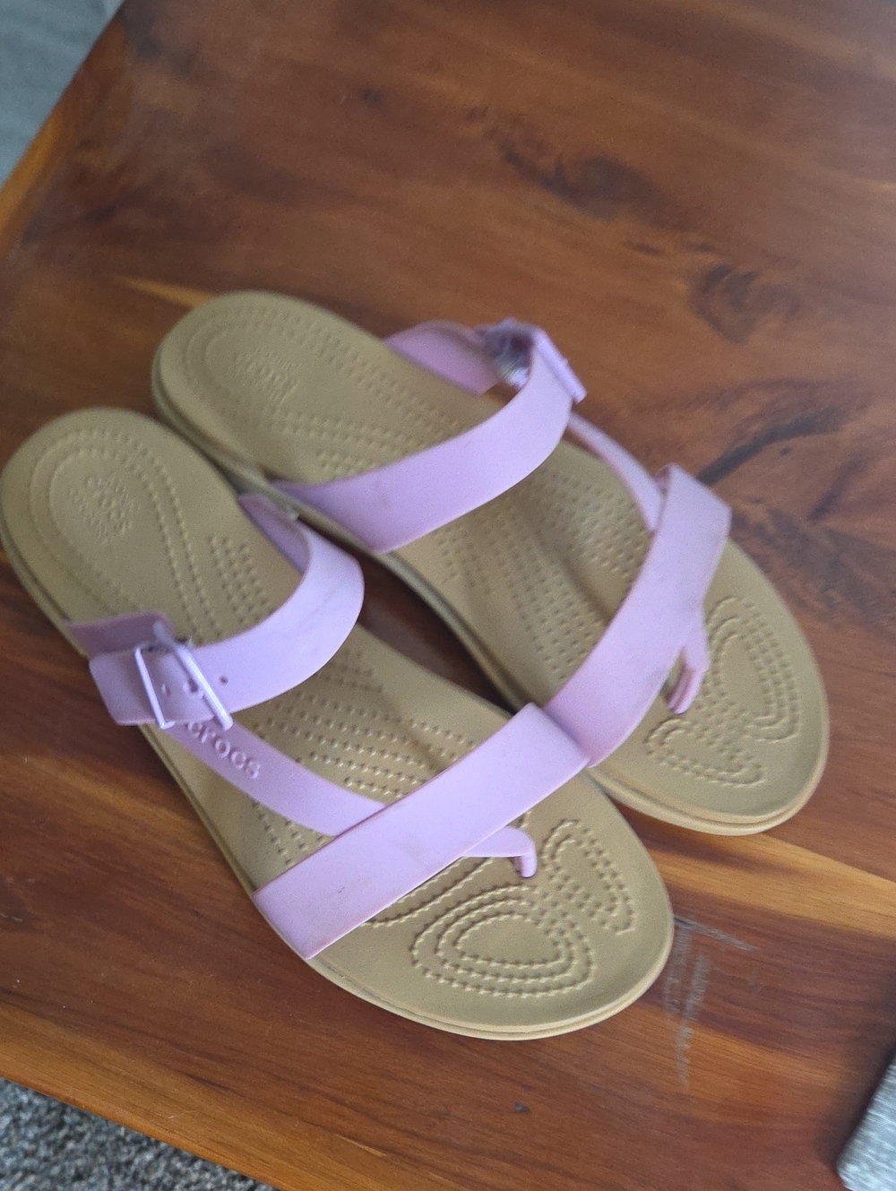 Women’s Lilac Strap Sandals - Comfortable Casual Flip Sandals